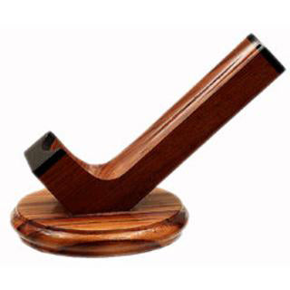 Woodmere Single Teak Pipe Stand